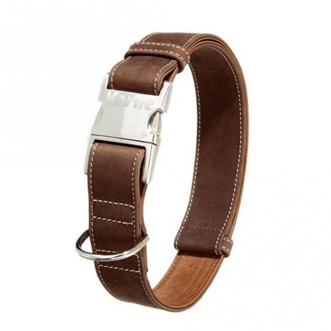 Karlie Buffalo Ultra Halsband - Braun/Hellbraun