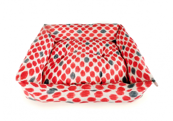 CARBONE Hundebett Domino, 65 x 80 cm