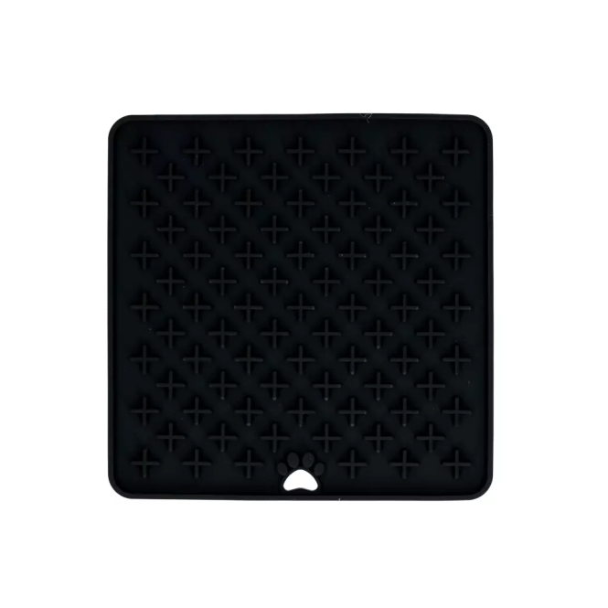 Lick Mat Cross - grau