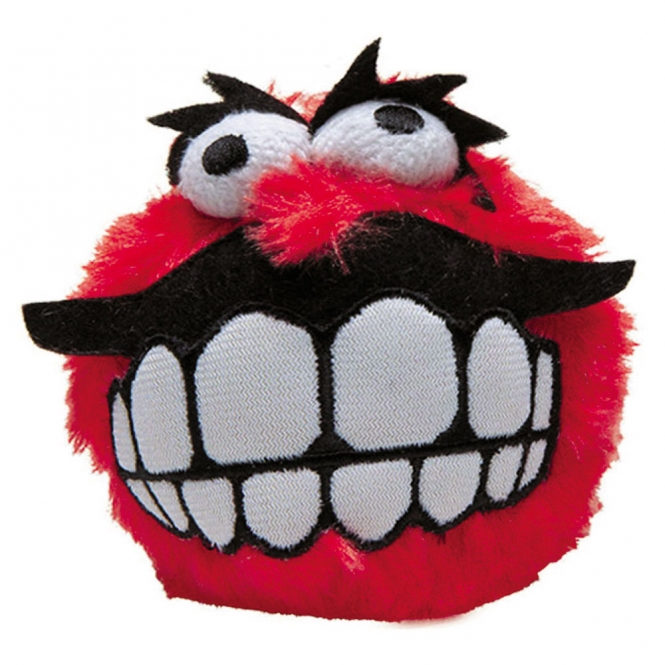 ROGZ FLUFFY GRINZ Hundeball, 4,9 cm