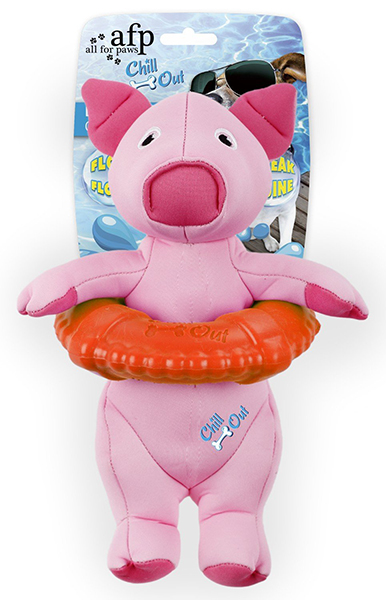 All for Paws Chill Out LifeGuard Pig Schwimmspielzeug – Bild 3