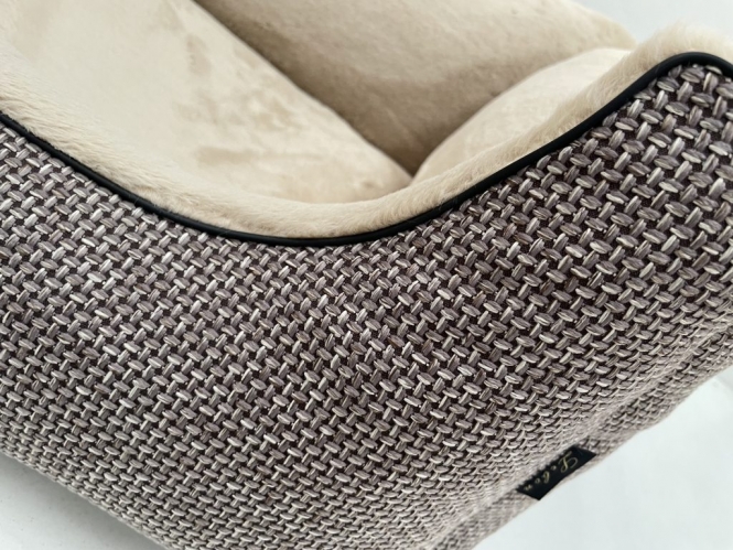 Lebon Hundebett Louis PLUS - Braun – Bild 2