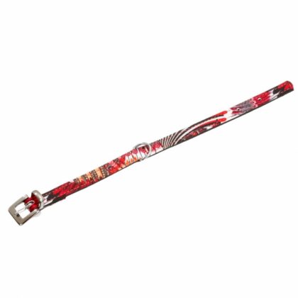 Karlie Halsband Peacock - rot/schwarz