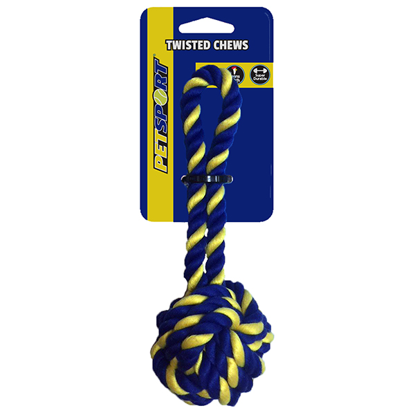 PETSPORT Baumknoten mit Handschlaufe