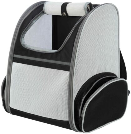 Trixie Rucksack Chloe - Hellgrau/Schwarz