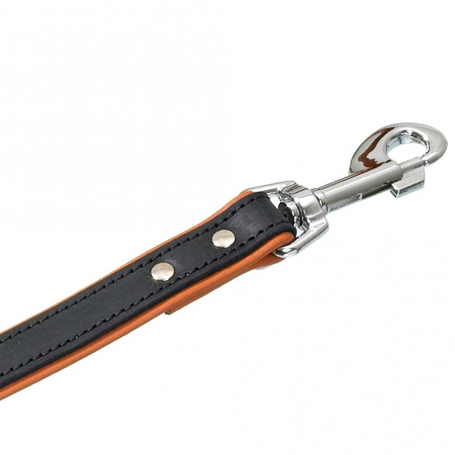 16mm 100cm - schwarz/cognac