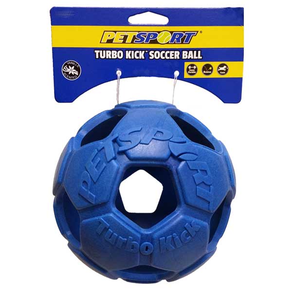 PETSPORT Turbo Kick Soccer Ball - 15 cm