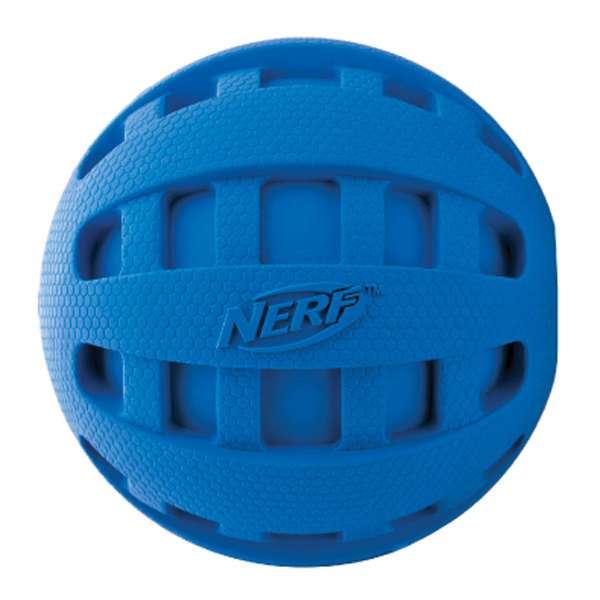 NERF DOG Squeak Checker Ball – Bild 2