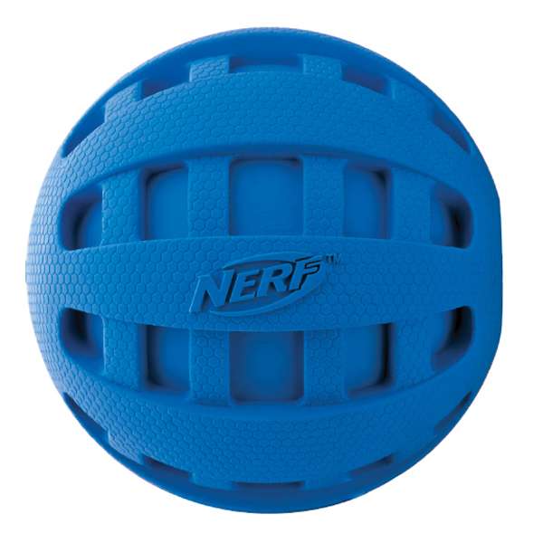NERF DOG Squeak Checker Ball – Bild 3