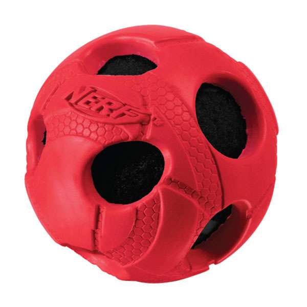 NERF DOG Wrapped Bash Ball (gummiummantelt) – Bild 2