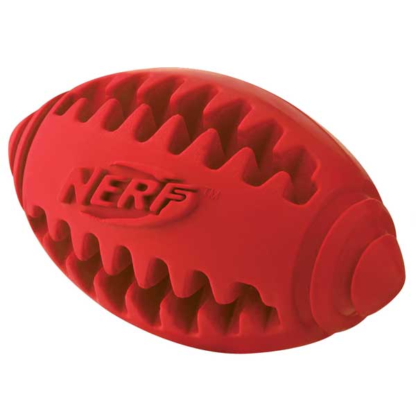 NERF DOG Teether Football zur Zahnpflege – Bild 2