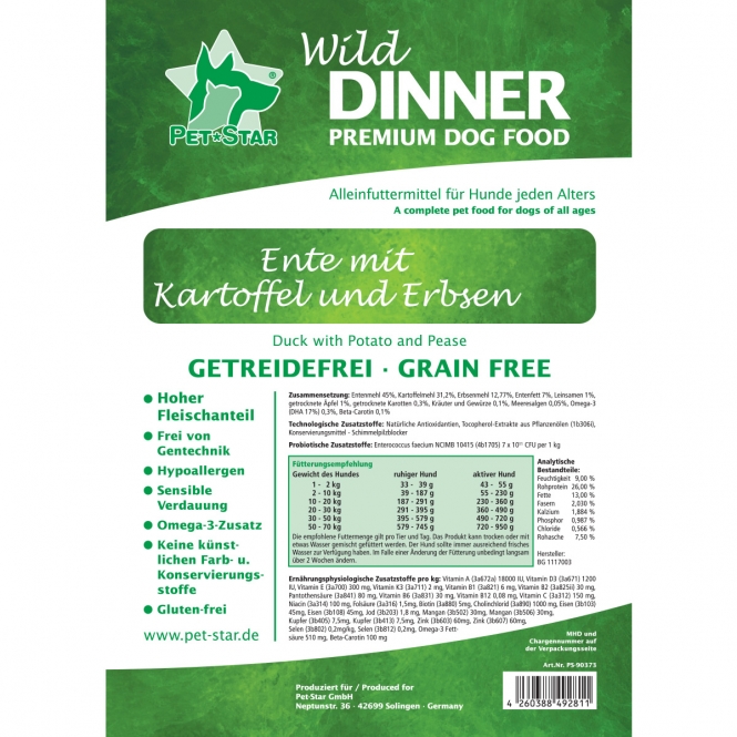 Wild Dinner Ente - Getreidefrei – Bild 3