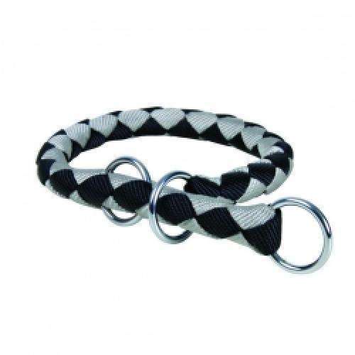 Trixie Cavo Würger / Zug-Stopp-Halsband - schwarz/silber – Bild 3