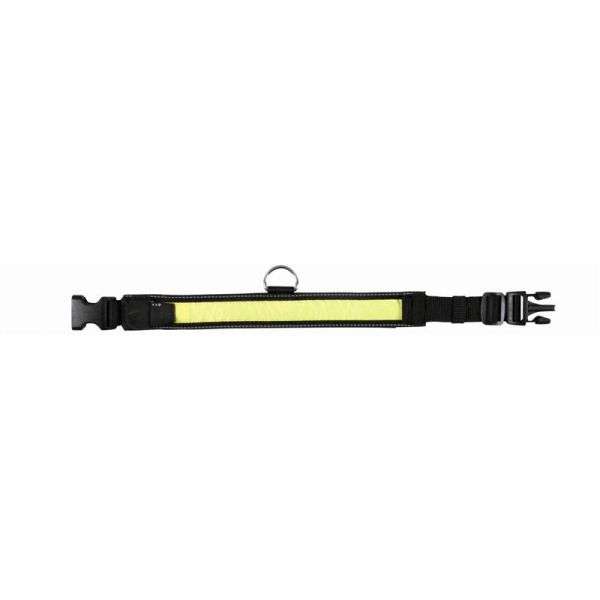 Trixie Flash + Reflect Halsband - Schwarz-Gelb – Bild 2
