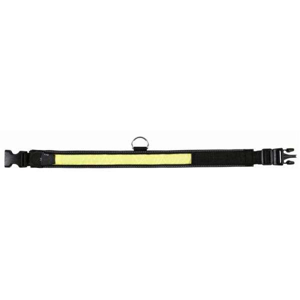 Trixie Flash + Reflect Halsband - Schwarz-Gelb – Bild 3