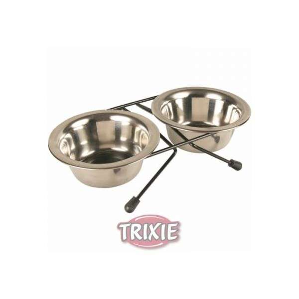 Trixie Eat On Feet Napfständer – 2 x 0,75 L