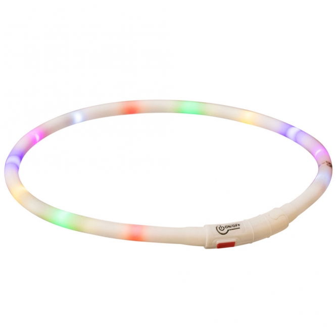 Trixie Flash Leuchtring USB aus Silikon – ...