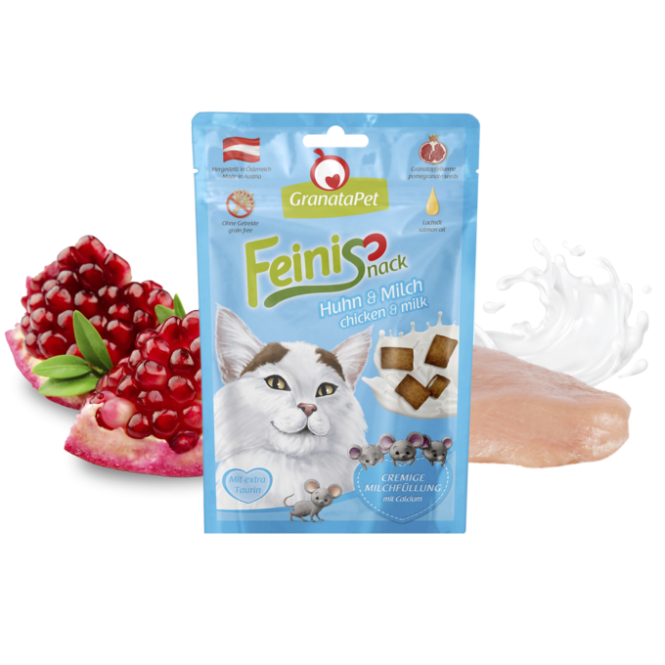 GranataPet FeiniSnack Huhn & Milch – 5...