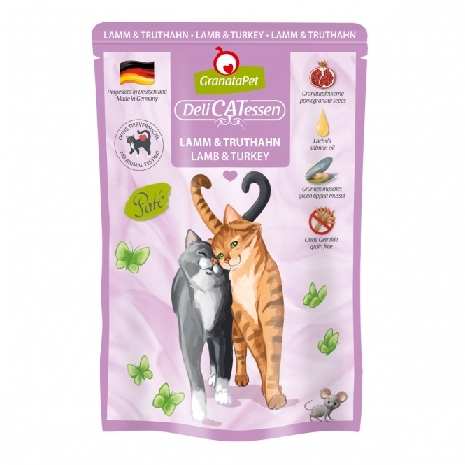 GranataPet Delicatessen Pouch Lamm & Truthah...