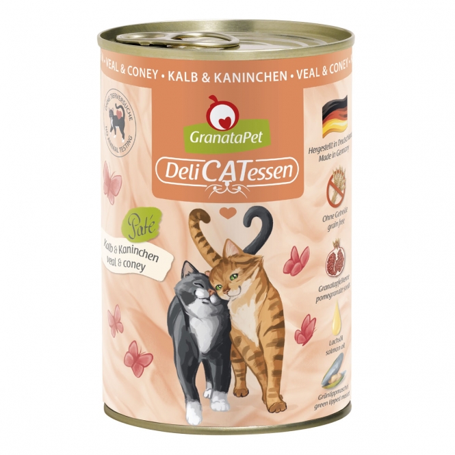 GranataPet Delicatessen Dose Kalb & Kaninche...