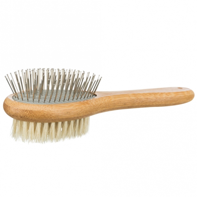 Trixie beidseitige Bürste aus Bambus – 5 ...