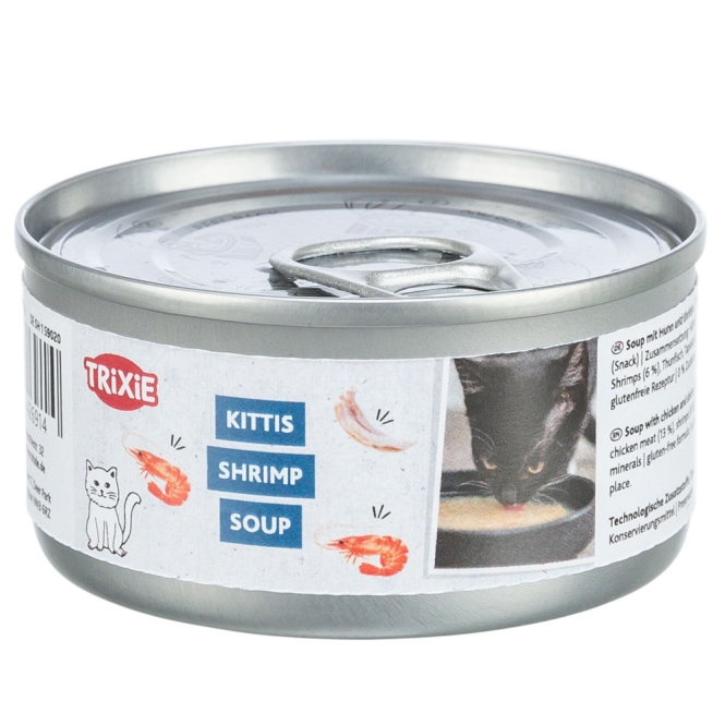 Trixie Kittis Shrimp Soup – 4 × 80 g
