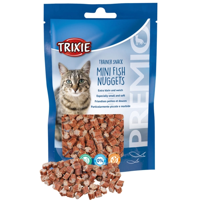 Trixie Premio Trainer Snack Mini Fish Nuggets &#...