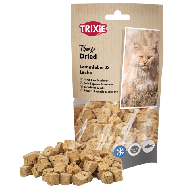 Trixie Freeze Dried Lammleber & Lachs –...