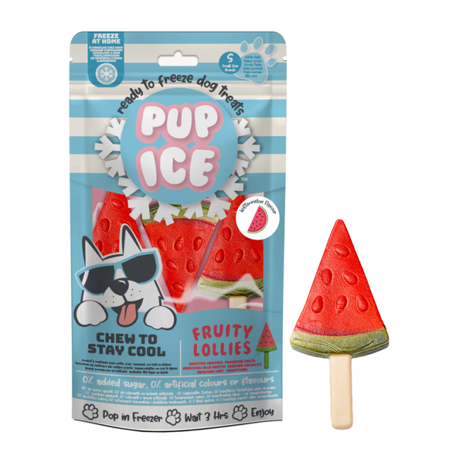 Pup Ice Fruity Lollies Watermelon S – 3 St...