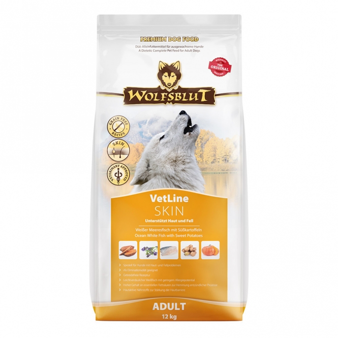 Wolfsblut VetLine Skin & Coat – 12 kg