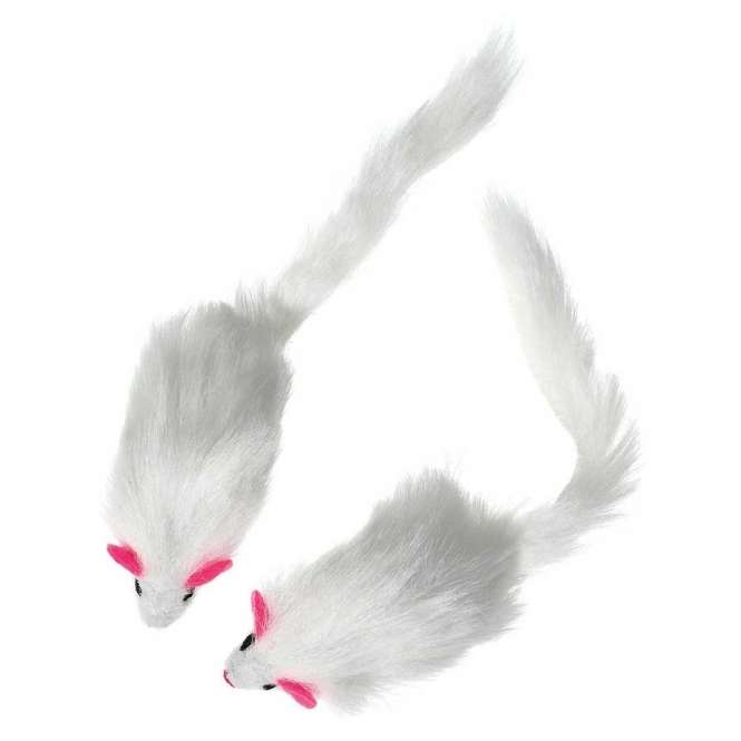 Karlie Flamingo Plüschmäuse mit Rassel –...