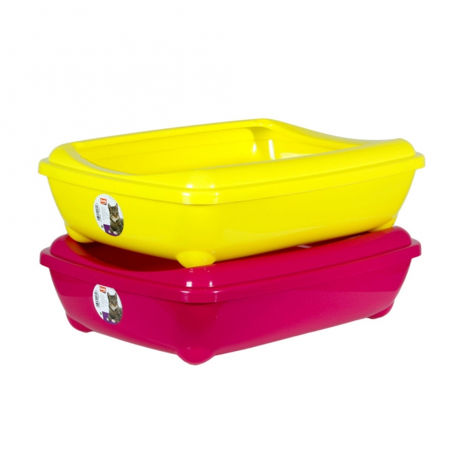 Karlie Flamingo Katzentoilette mit Rand Arist-O-...