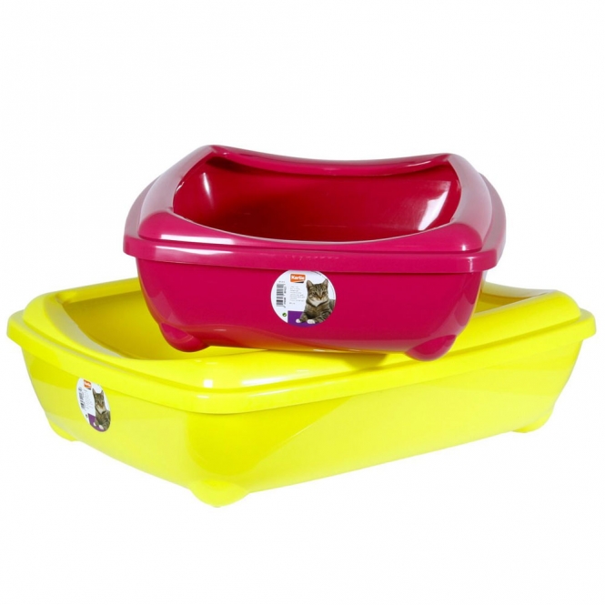 Karlie Flamingo Katzentoilette mit Rand Arist-O-...