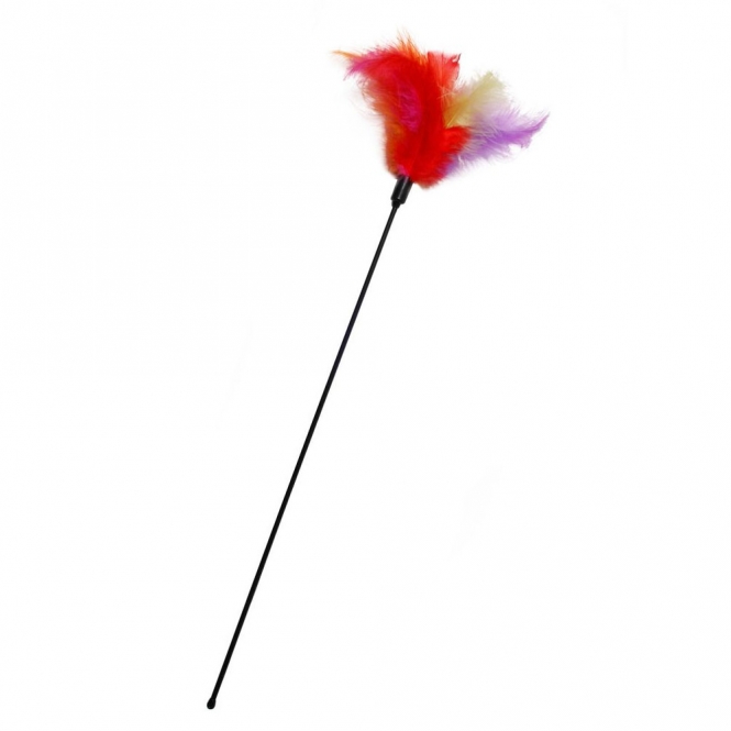 Karlie Flamingo Katzenwedel mit Federn – m...