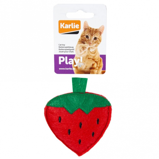 Karlie Flamingo Katzenspielzeug Food Textil R...