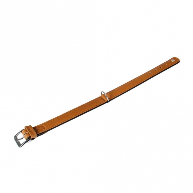 Karlie Halsband Elegance Kalbsleder – Cogn...