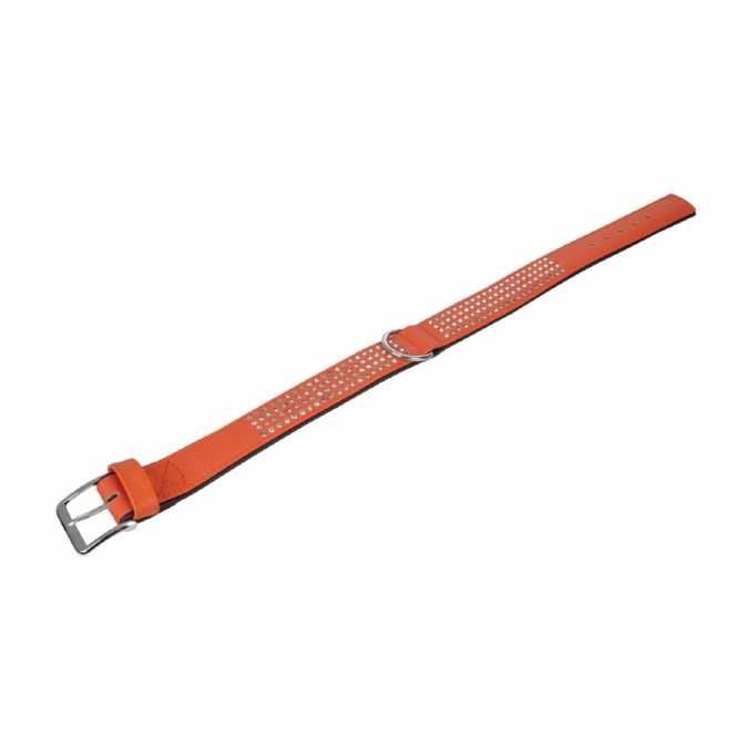 Karlie Vintage Strass Halsband – Mandarine...